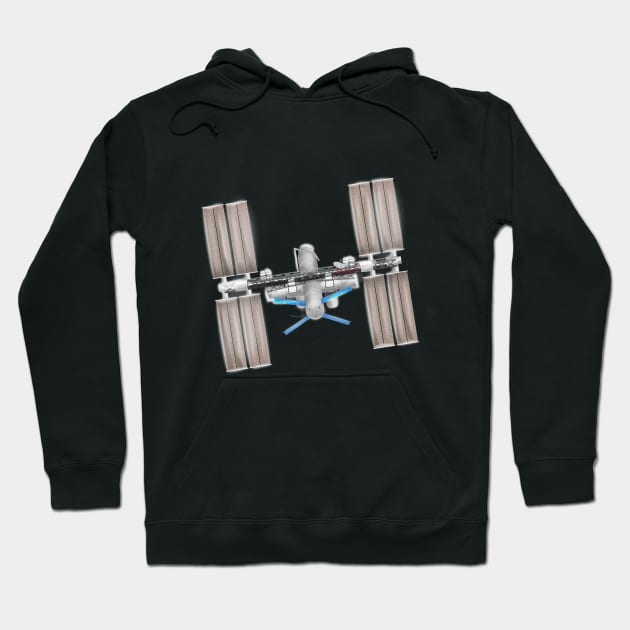 International Space Station Hoodie by nickemporium1